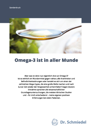 Flyer zum Download: Omega-3 in aller Munde